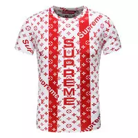 louis vuitton hommes sport t-shirt cheap supreme logo line